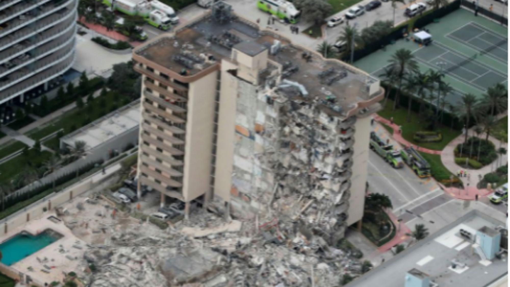 La cifra de desaparecidos argentinos tras el colapso del edificio en Miami ascendió a nueve (AP).