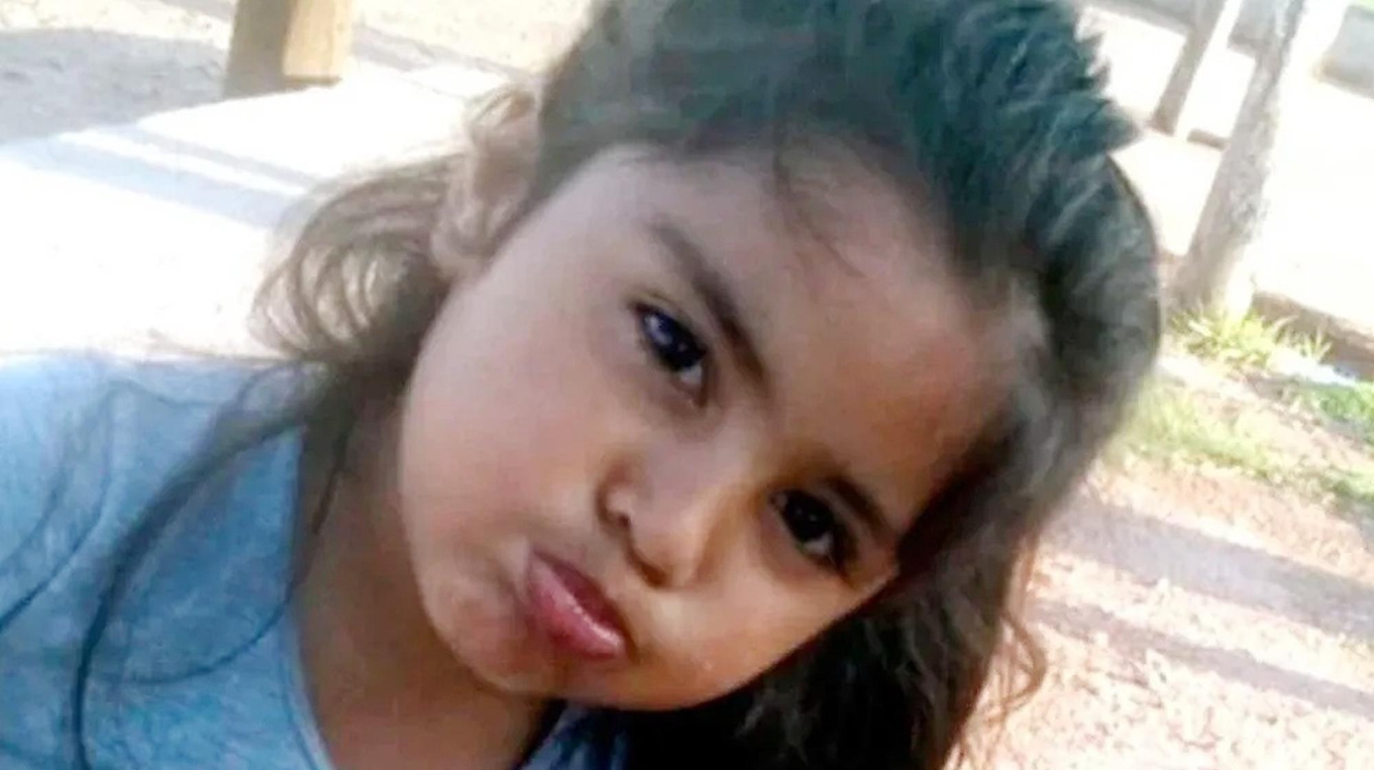 Guadalupe Lucero, la niña de cinco años, que continúa desaparecida. 