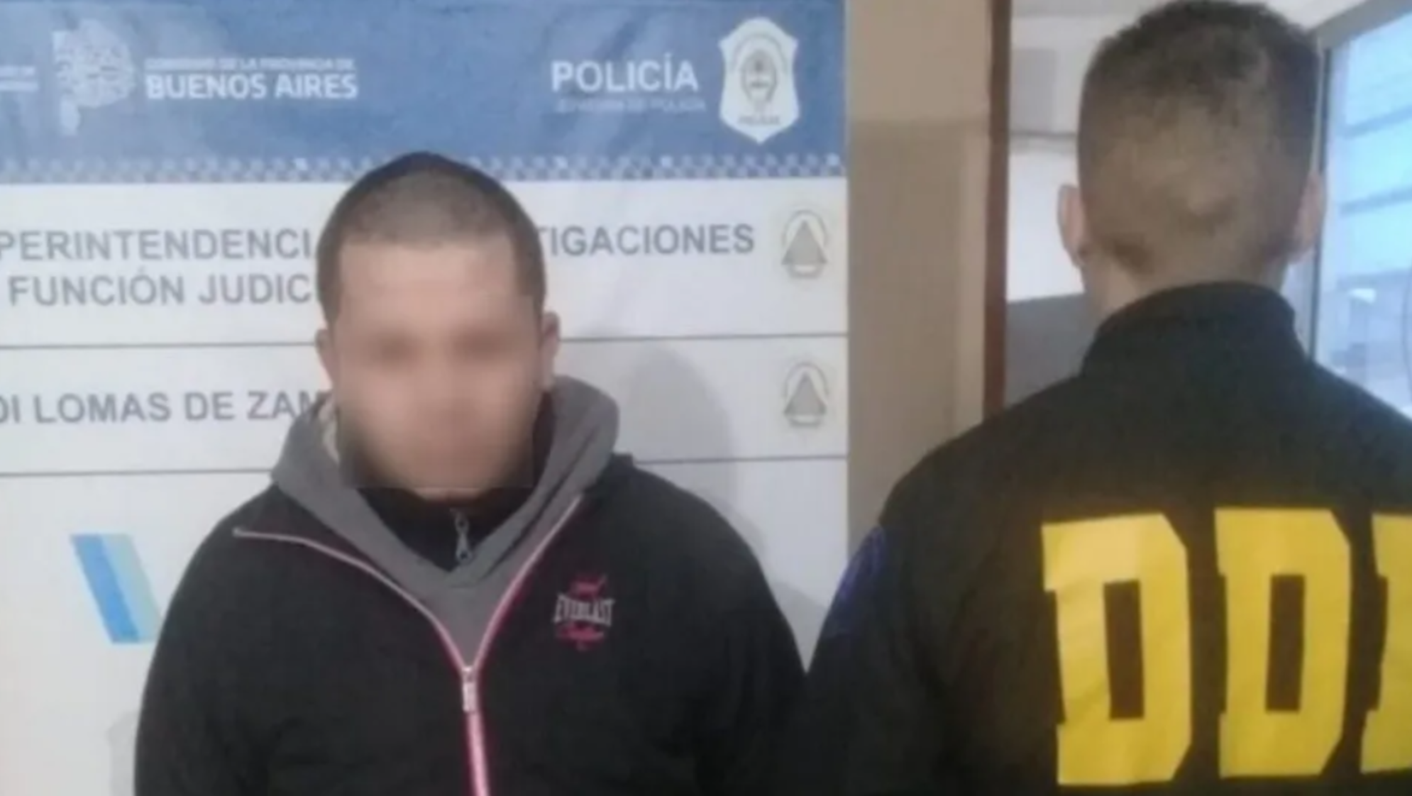 El acusado fue detenido en la localidad bonaerense de General Viamonte.