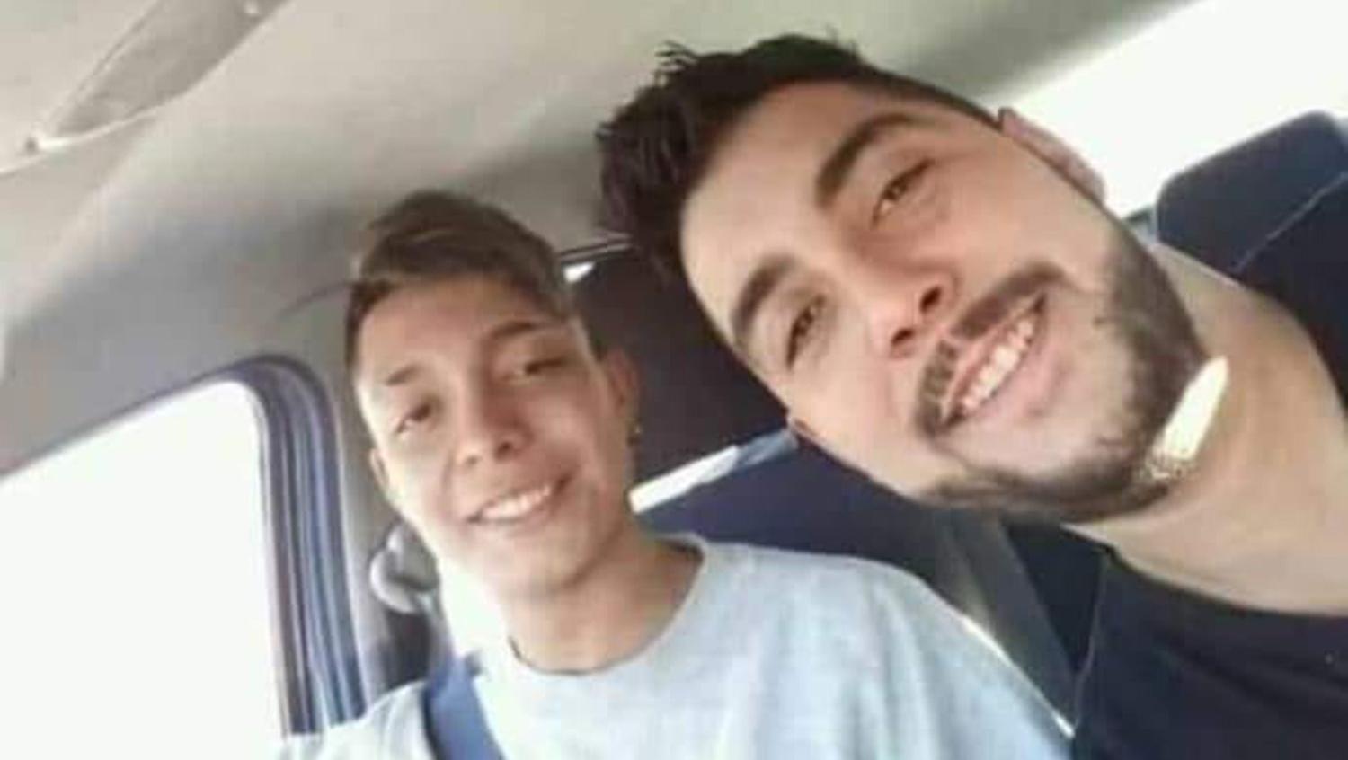 Kevin y Franco Álvarez, de 18 y 28 años, fueron asesinados en el departamento mendocino de Maipú (Archivo).