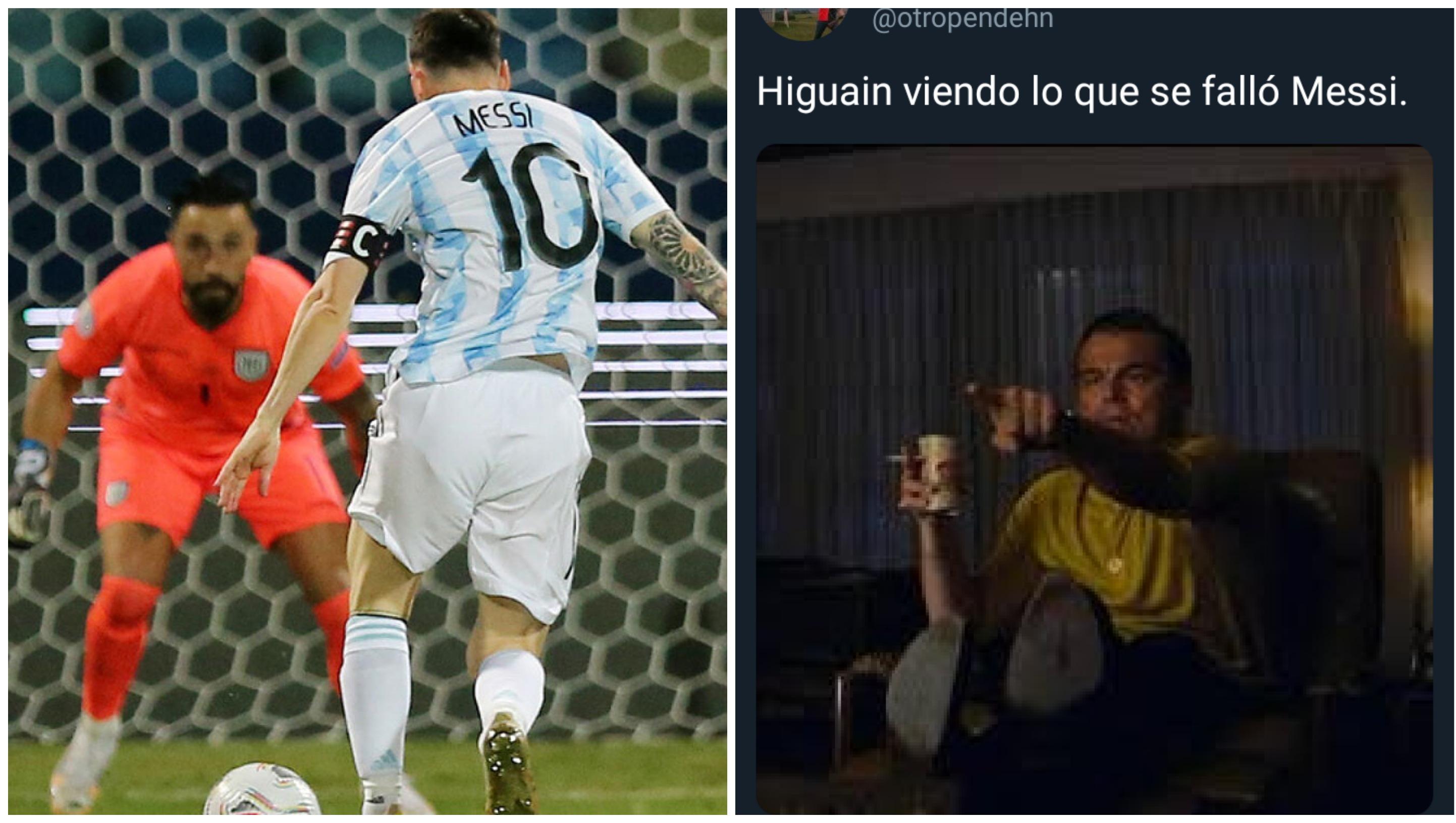 Lionel Messi protagonizó una jugada que se convirtió en meme.