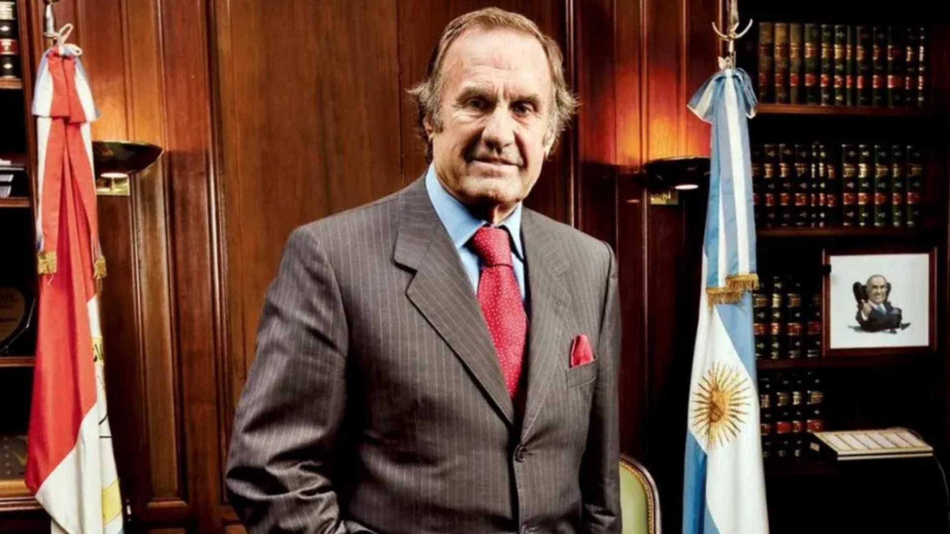 Carlos Reutemann, ex gobernador de la provincia de Santa Fe.