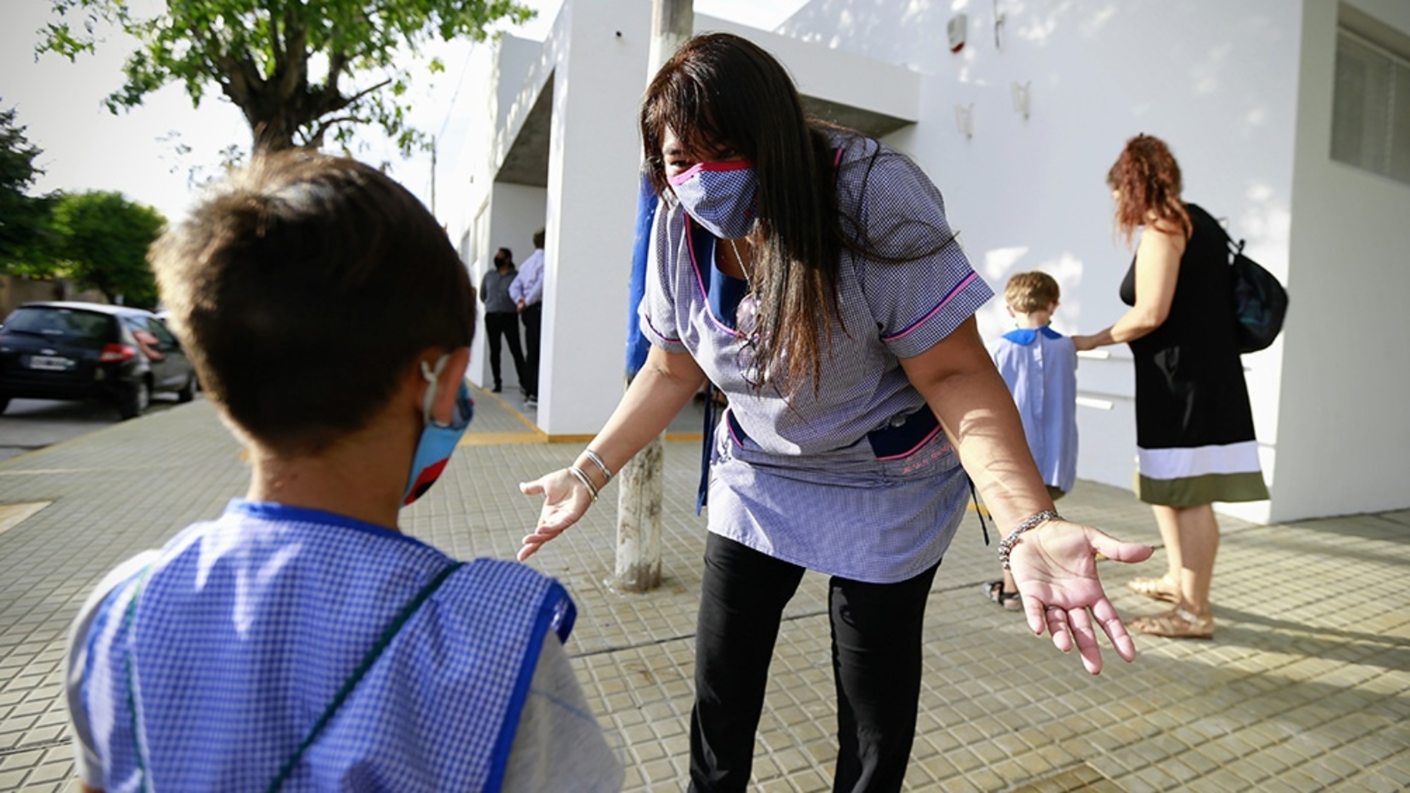 Los colegios podrán extender progresivamente la jornada escolar en la provincia de Buenos Aires (Télam).