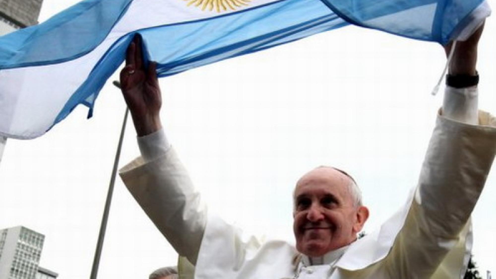 El papa Francisco se refirió a los campeonatos futbolísticos de Argentina y de Italia.