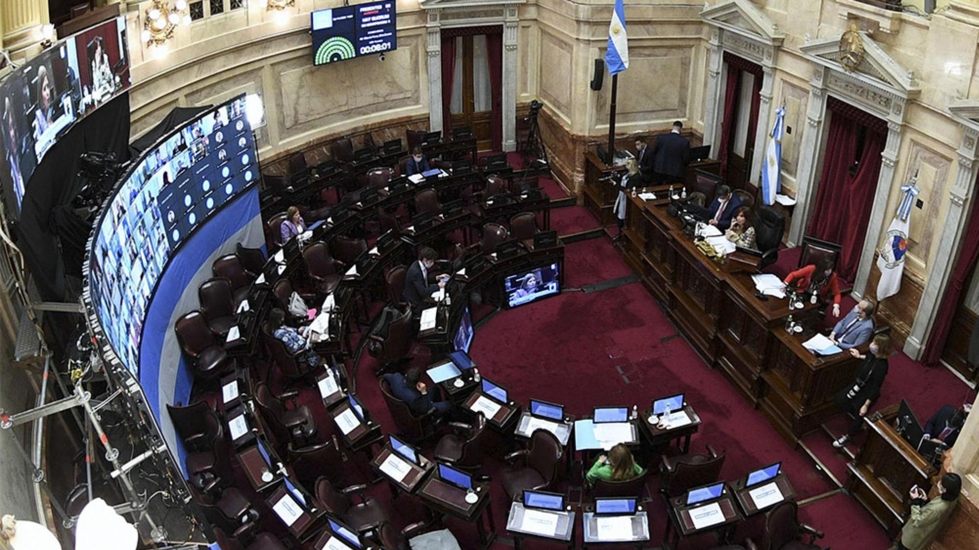 El Senado debatirá este jueves una amplia lista de tema, en la última sesión previa al receso invernal. 