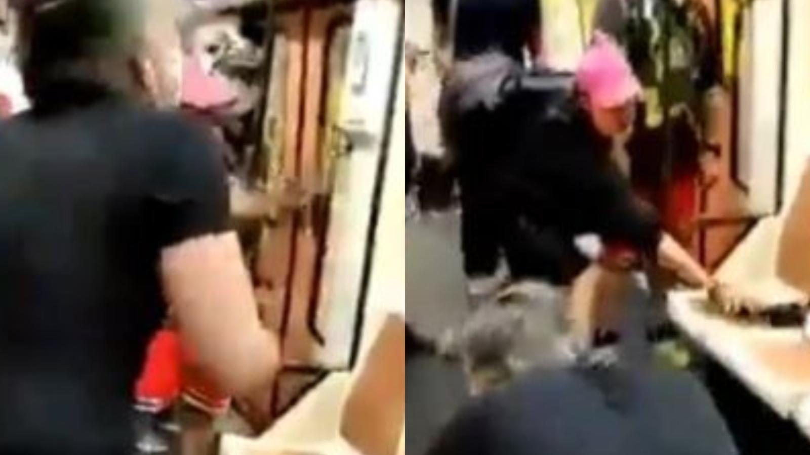 El enfermero perdió la visual de su ojo tras el ataque en el subte (Captura de video).