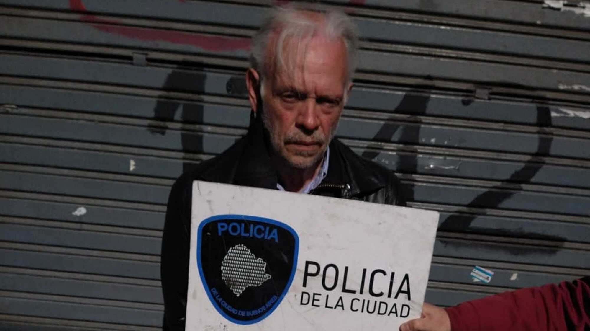 El momento de la detención del 