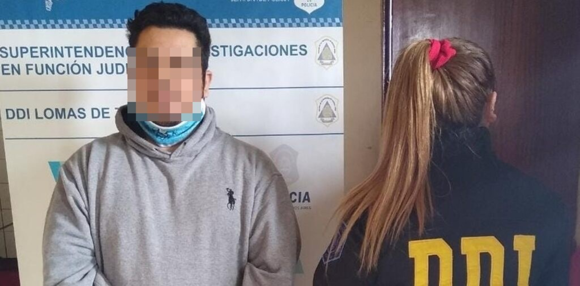 Este es el individuo que fue apresado por haber sometido sexualmente a la pequeña.