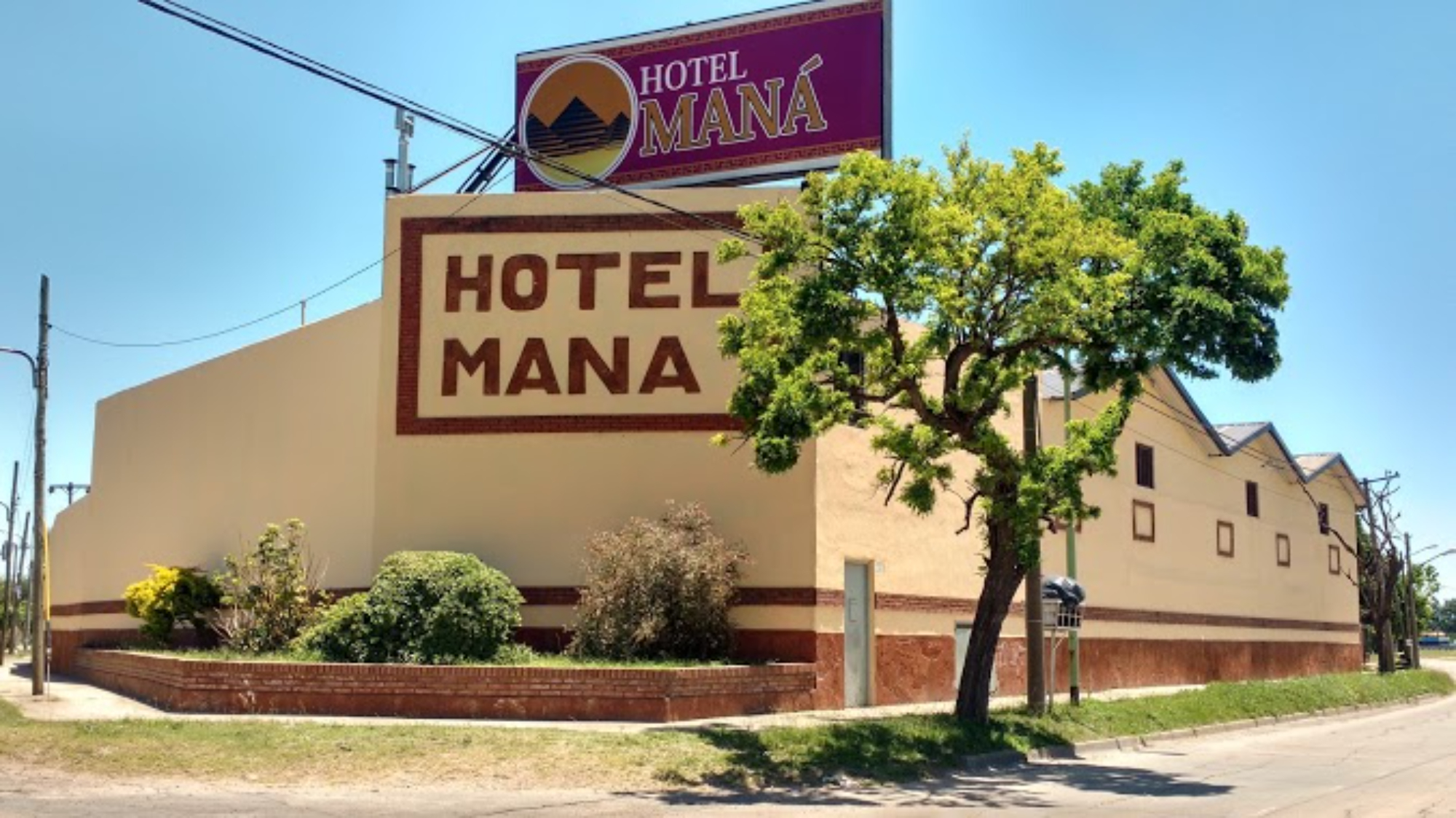 El hecho se produjo en este hotel alojamiento, en la localidad de Campana.