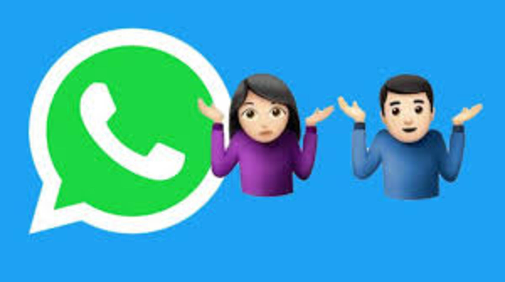 WhatsApp: ¿Cuál es el verdadero significado del emoji de la persona que se encoge de hombros? (imagen ilustrativa).