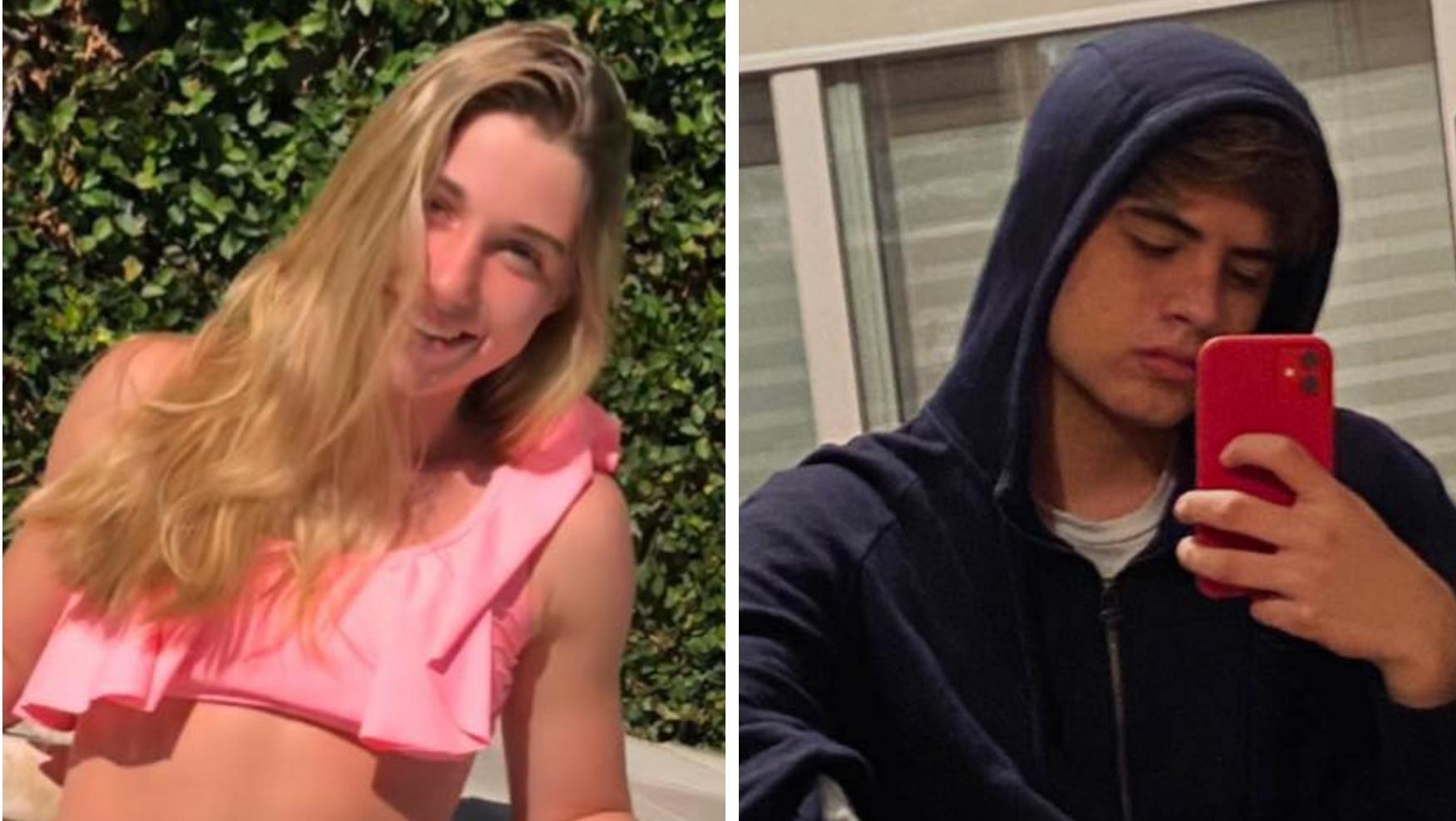 Serena Muñoz y Federico Laurino, ambos de 17 años, las víctimas fatales del choque de San Pedro (Facebook).