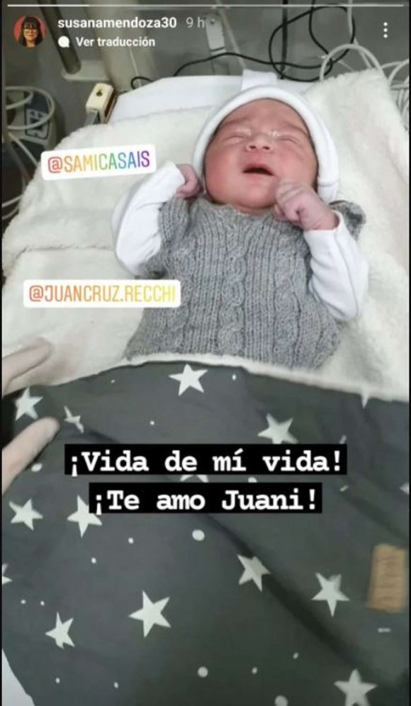 ¡Nació el hijo de Samanta Casais!