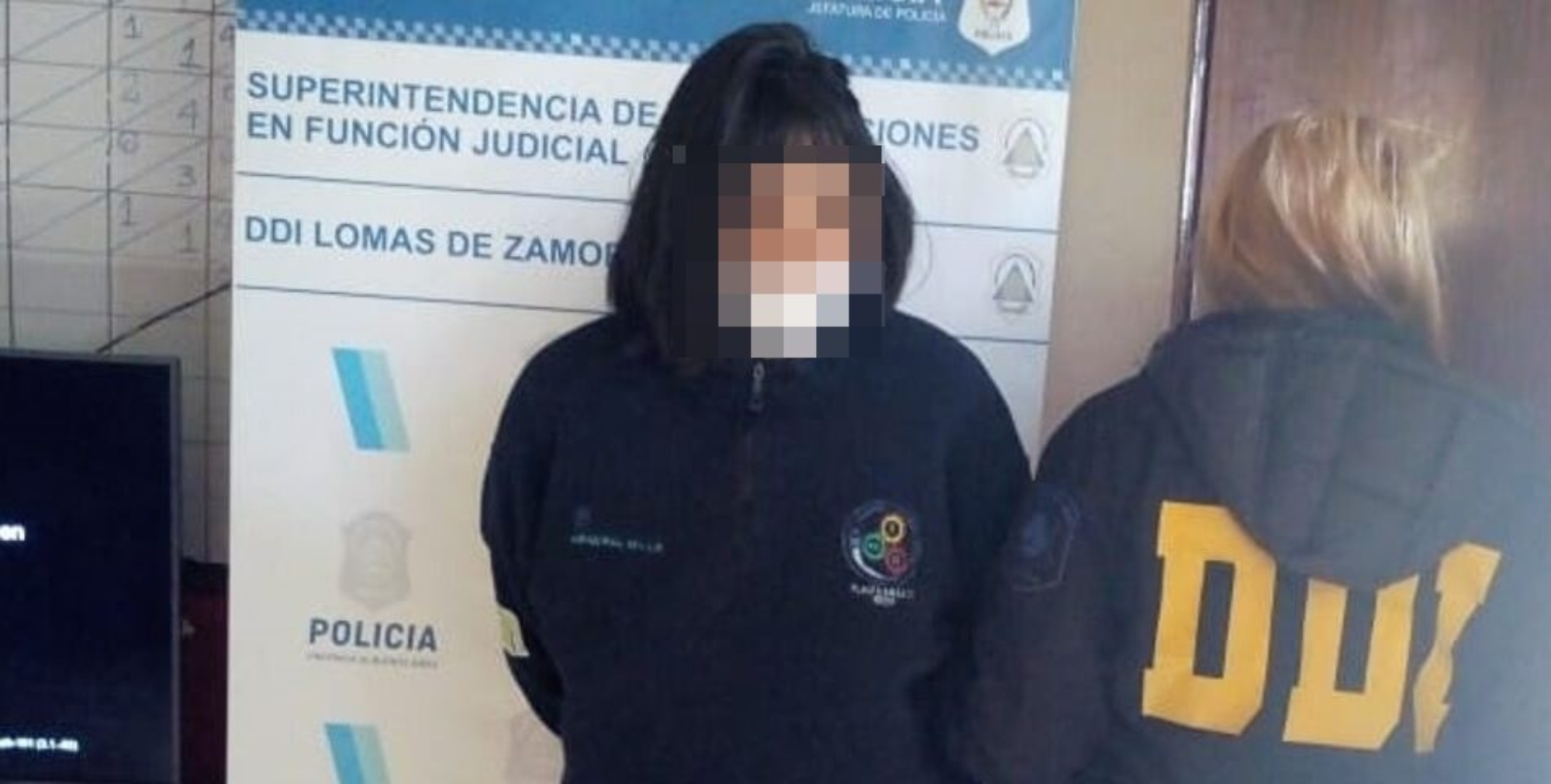 Esta es la profesional, de 26 años, que fue apresada por los investigadores policiales.