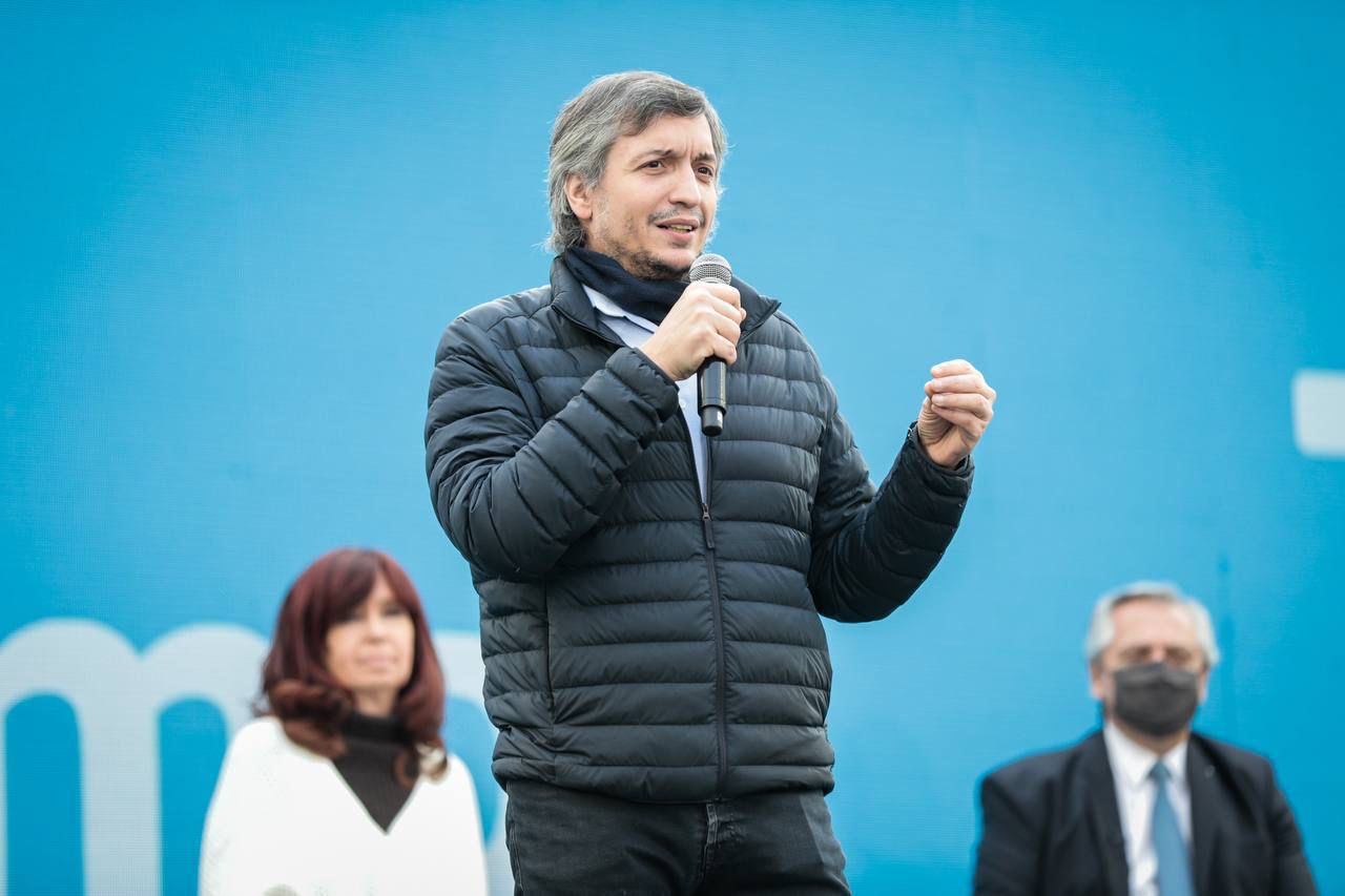 Máximo Kirchner abrió el plenario en La Plata en la previa a las primarias del 12 de septiembre.