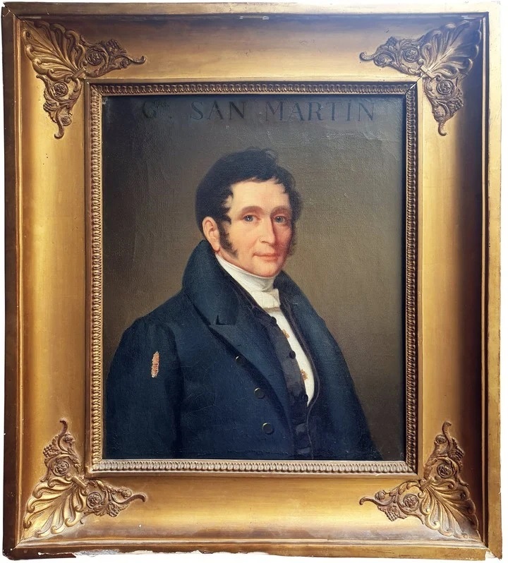   <a href='https://www.cronica.com.ar/tags/San Martín'>San Martín</a> Retrato París