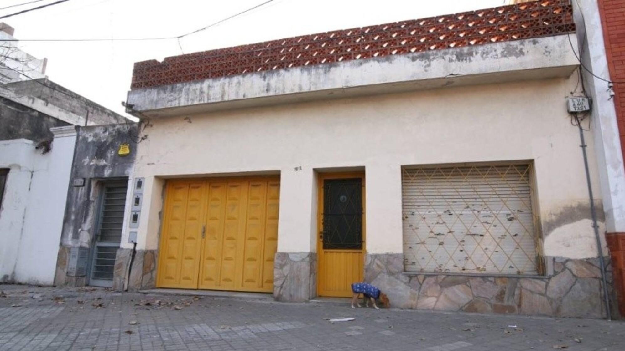 La casa donde se produjo el macabro hallazgo (gentileza: Rosario3.com).