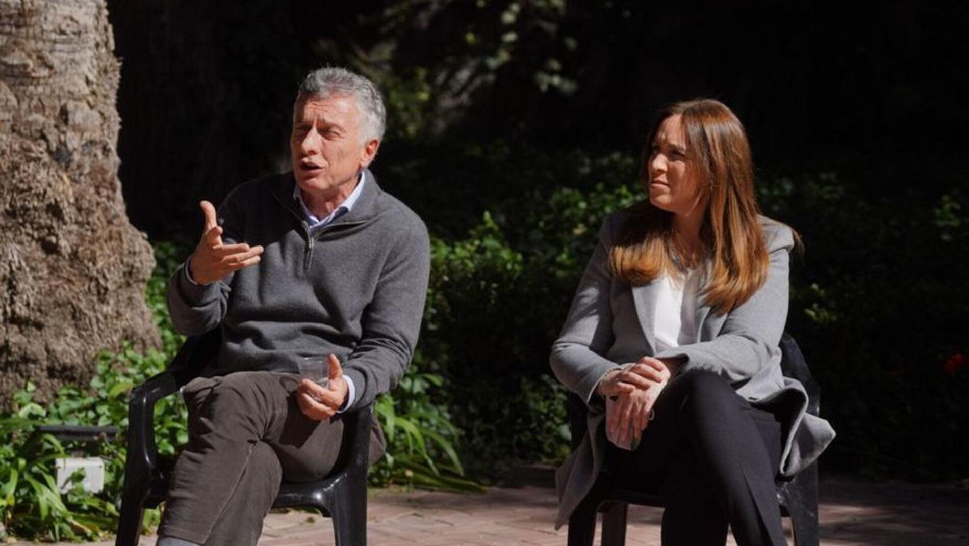 Macri y Vidal se mostraron juntos por primera vez en la campaña de Juntos.