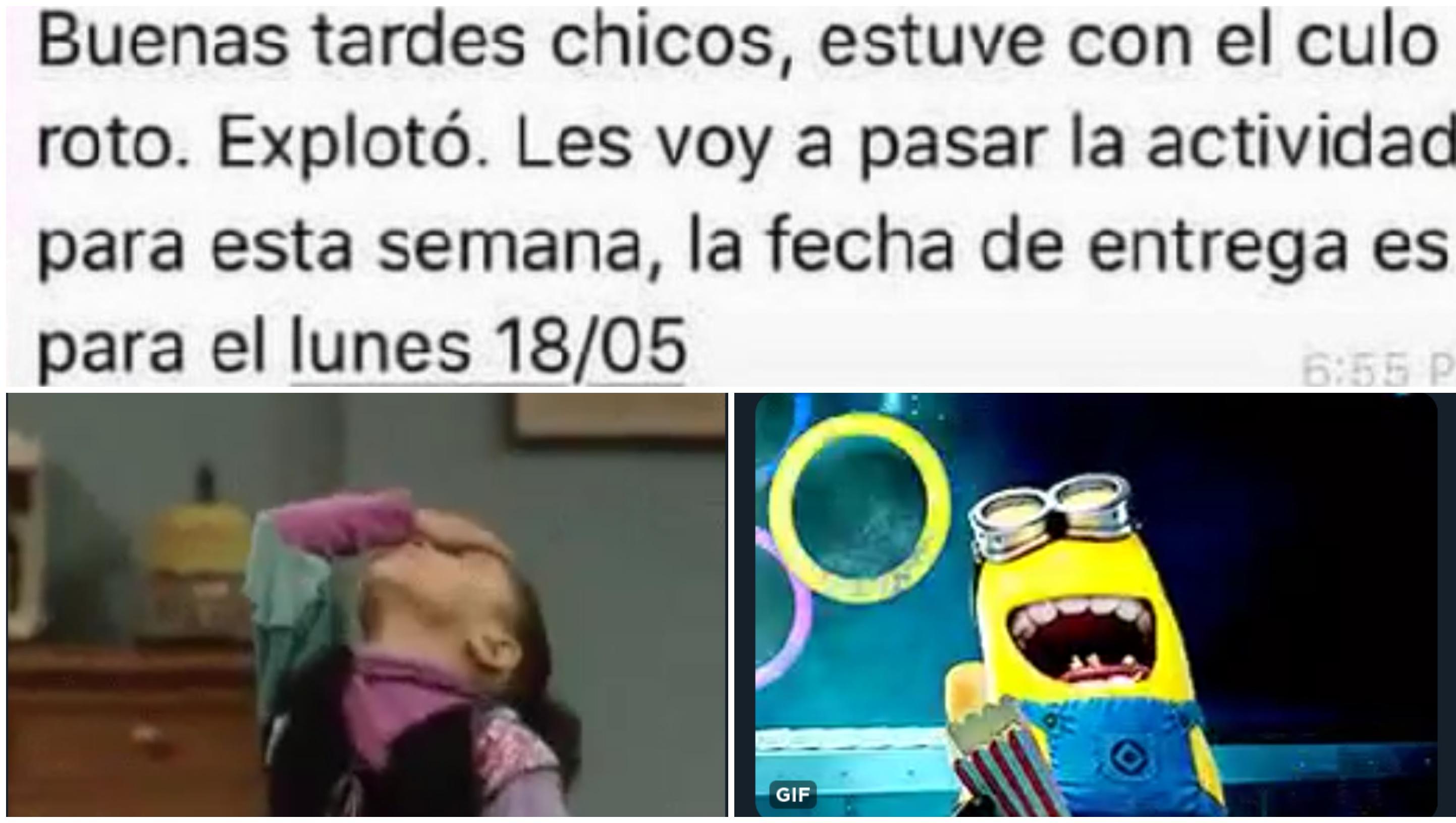 Una joven compartió la captura del mensaje en Twitter y lo convirtió en un meme.