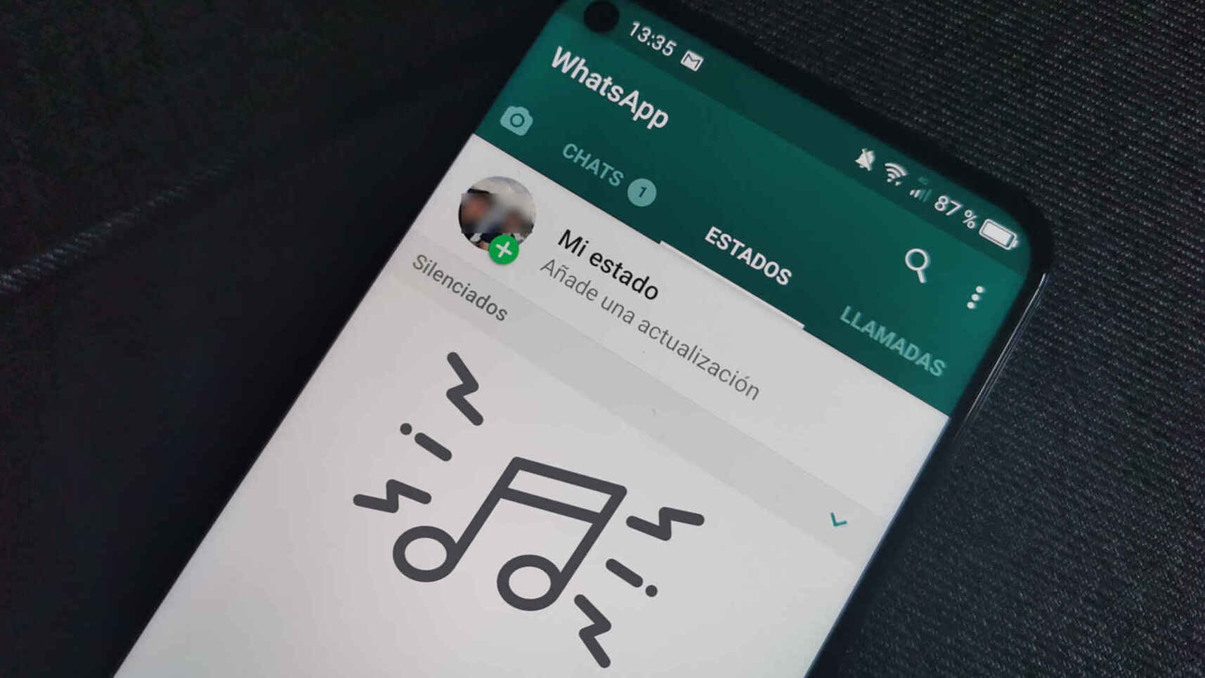 WhatsApp: así podés agregarle música a los estados de la app (Imagen ilustrativa).