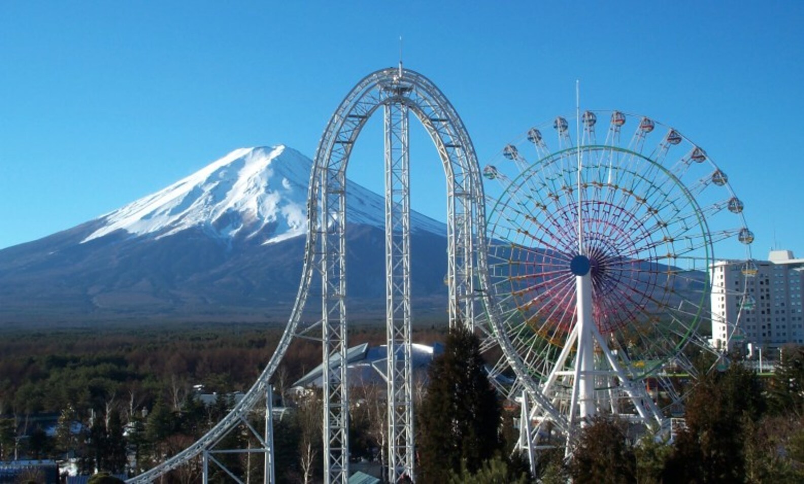 Clausuraron una de las montañas rusas más rápidas de Japón por provocar serias lesiones a cuatro personas (imagen Fuji-Q Highland).