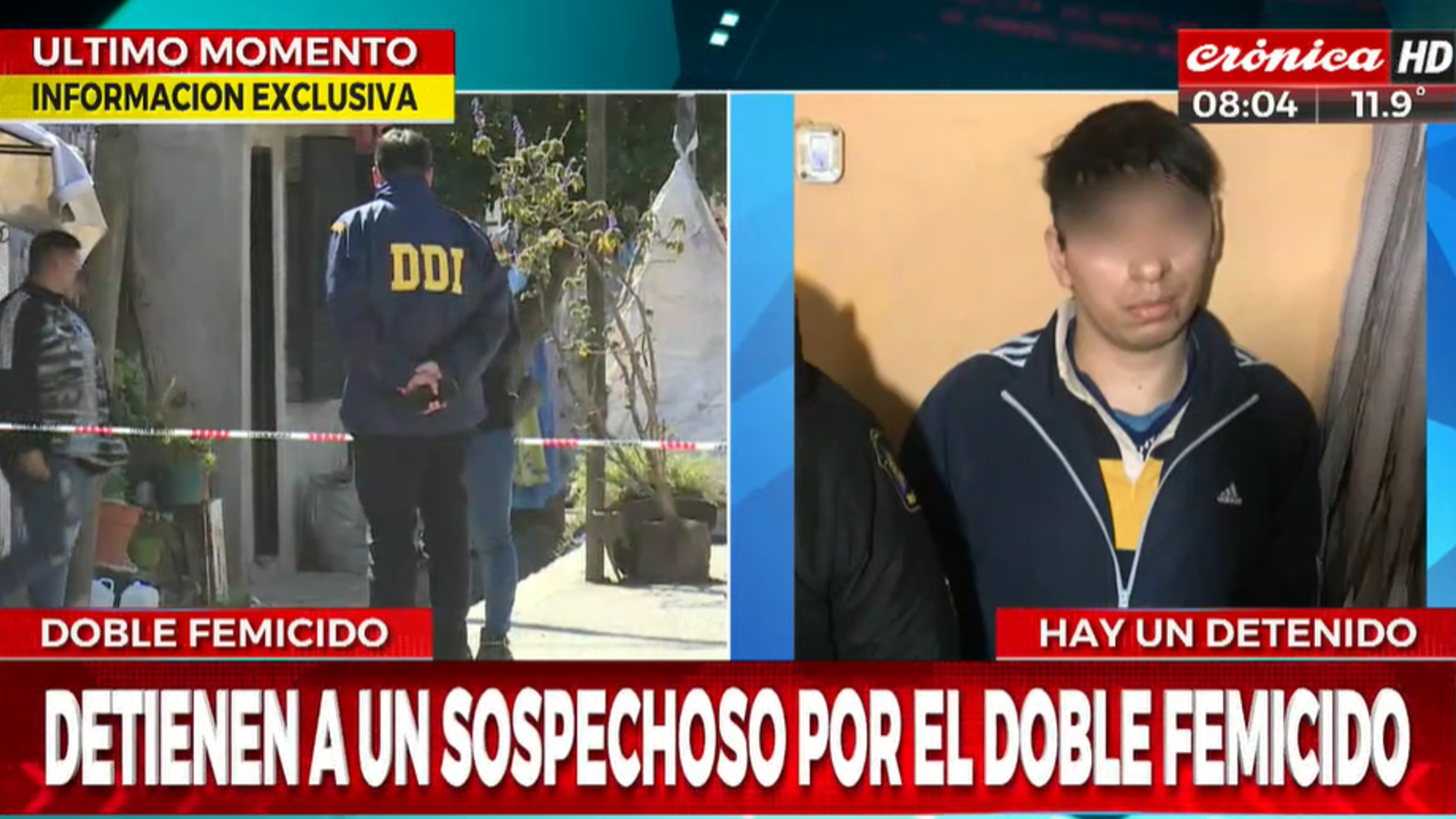 El detenido fue identificado como Jesús Silva, de 44 años (Captura de pantalla).