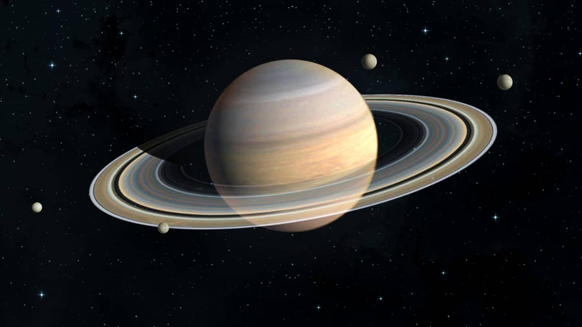 Los anillos de Saturno y un novedoso descubrimiento.