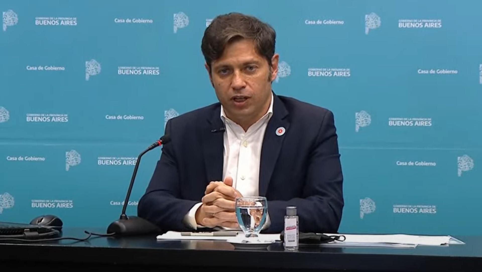 Kicillof valoró el acuerdo con la inmensa mayoría de los acreedores logrado por la Provincia (captura).