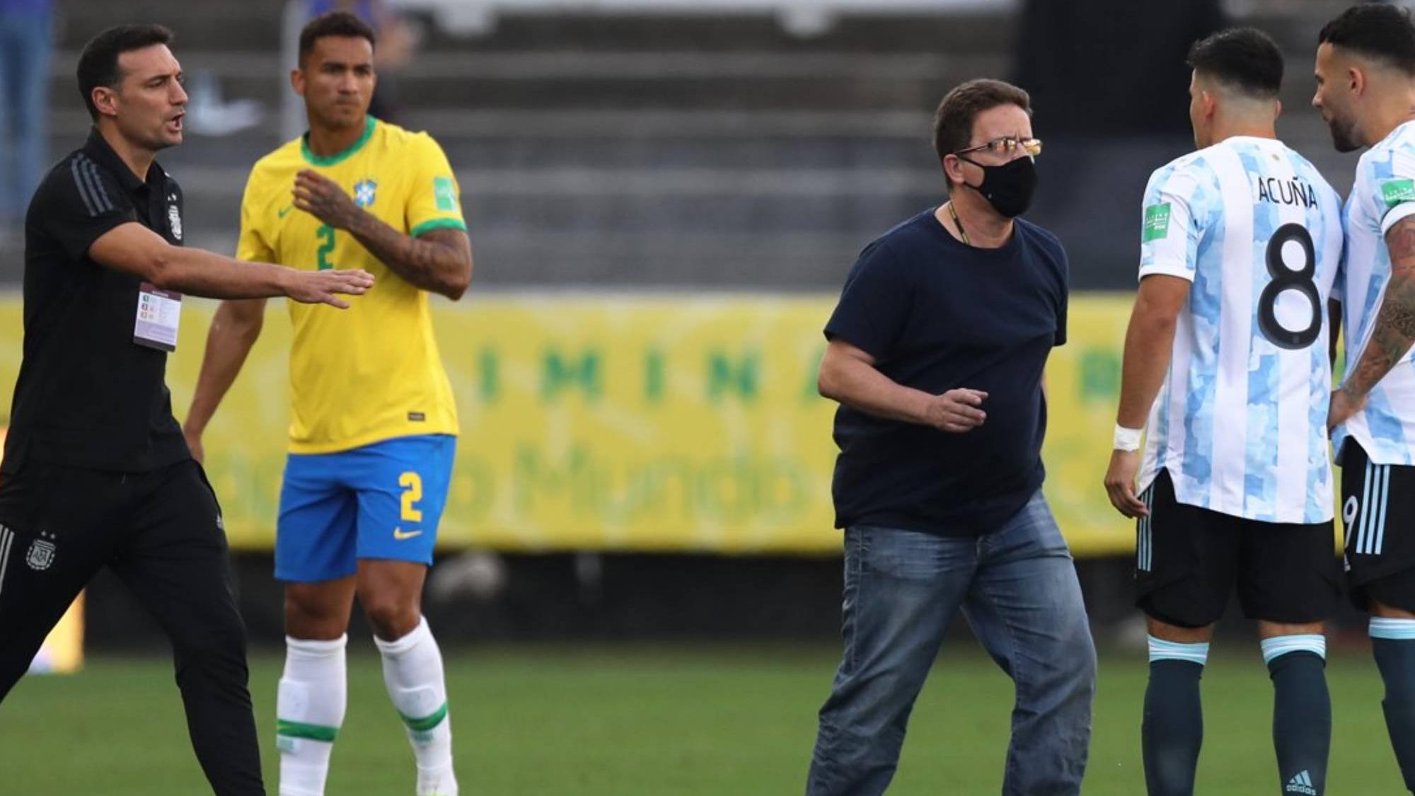 Scaloni tras la suspensión de Brasil-Argentina: 