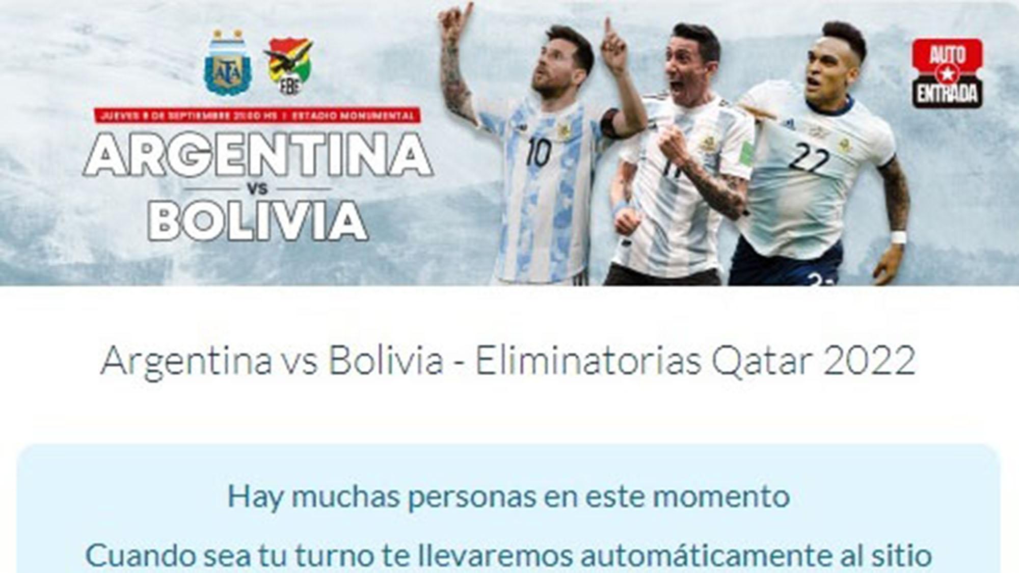 Más de 20 horas de espera por una entrada para la Selección.