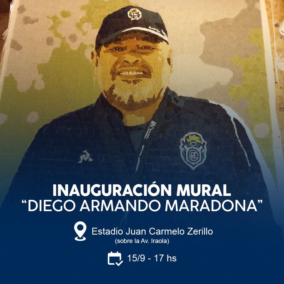 Gimnasia de   <a href='https://www.cronica.com.ar/tags/La Plata'>La Plata</a> Diego Maradona