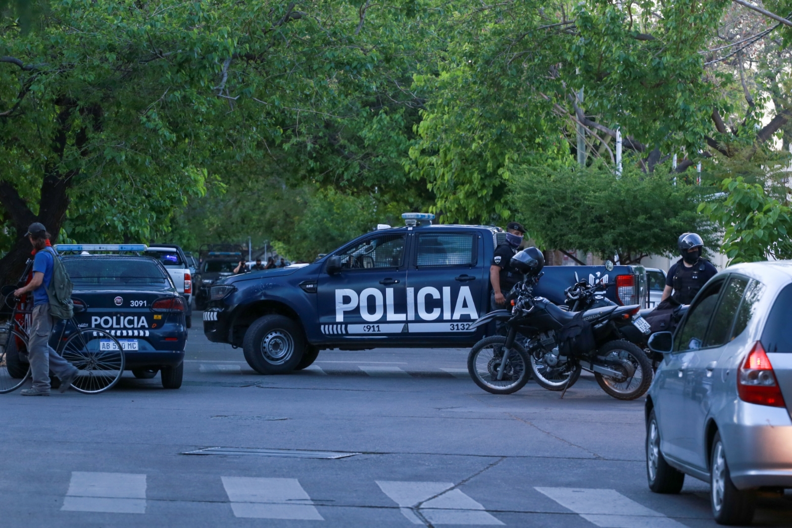 Violencia policial en Mendoza.