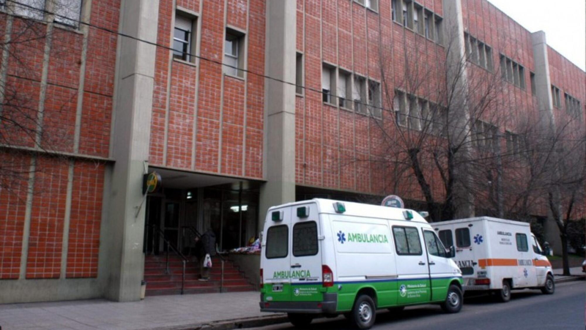 El Hospital Materno Infantil de Mar del Plata, donde murió el bebé golpeado.