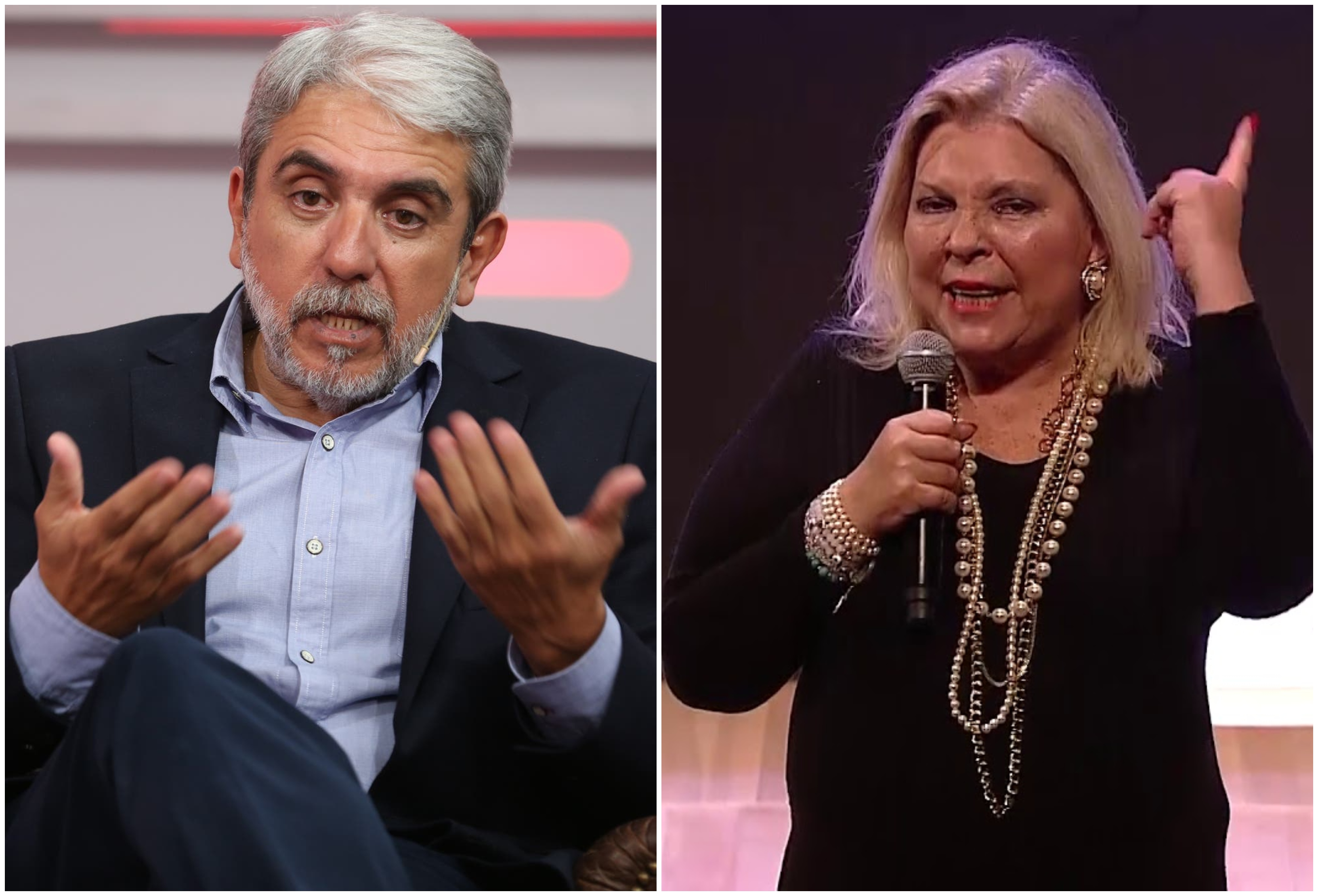 Aníbal Fernández salió al cruce de Elisa Carrió, titular de la Coalición Cívica.