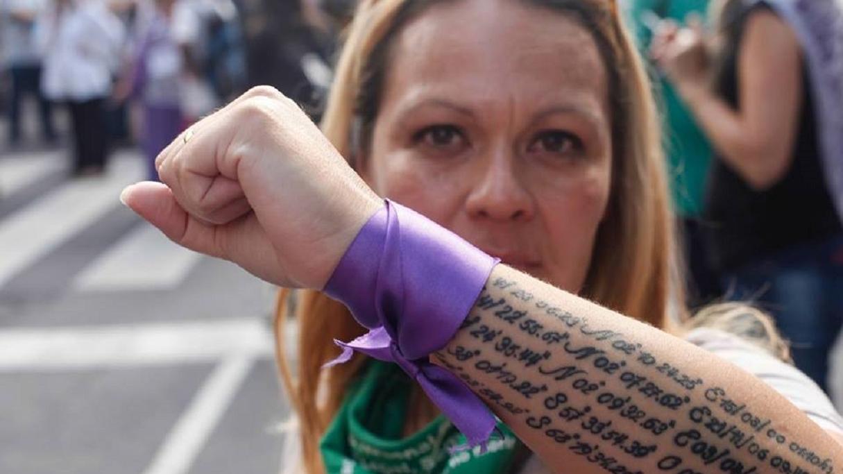 Alika Kinán Sánchez, víctima y sobreviviente de redes de trata, y activa militante feminista abolicionista.