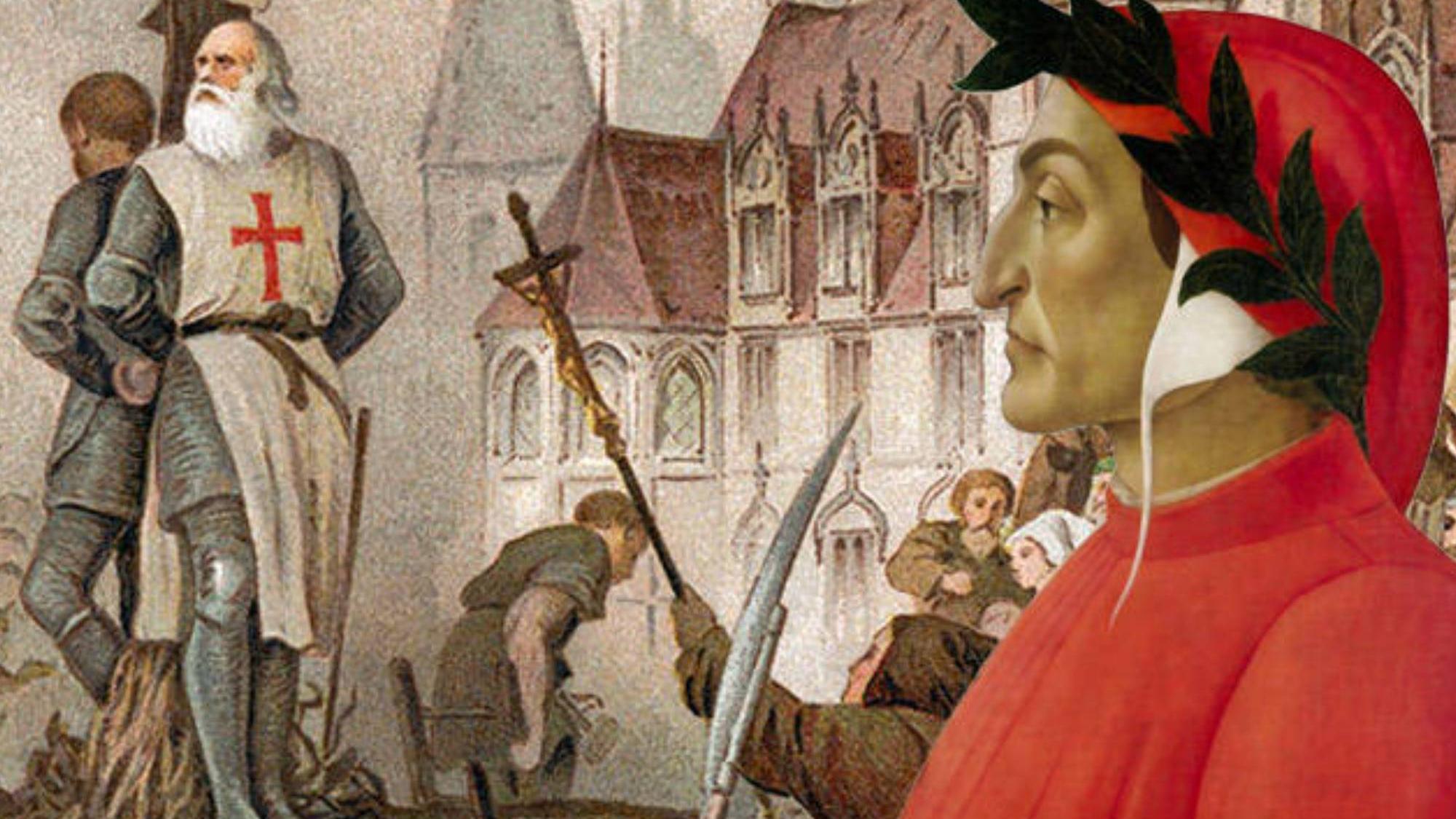 La historia en detalle: Dante y los templarios.