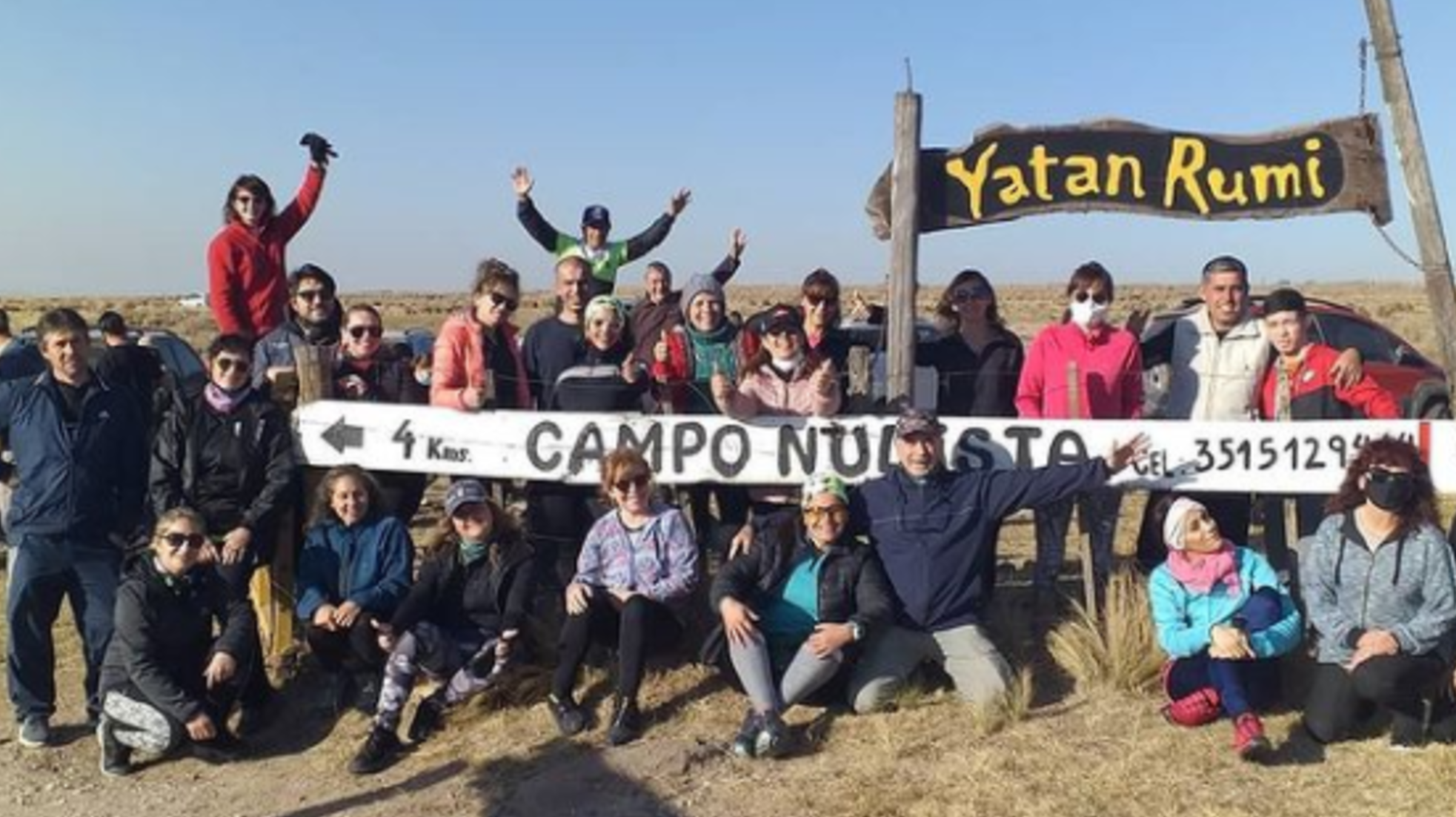 El cross nudista se realiza en Córdoba desde el 2005. (Gentileza: Instagram). 