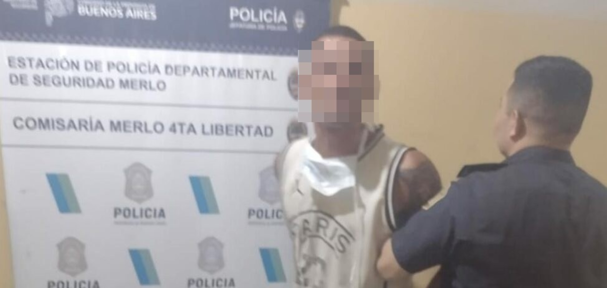 Este es el sujeto que fue apresado por el asesinato.