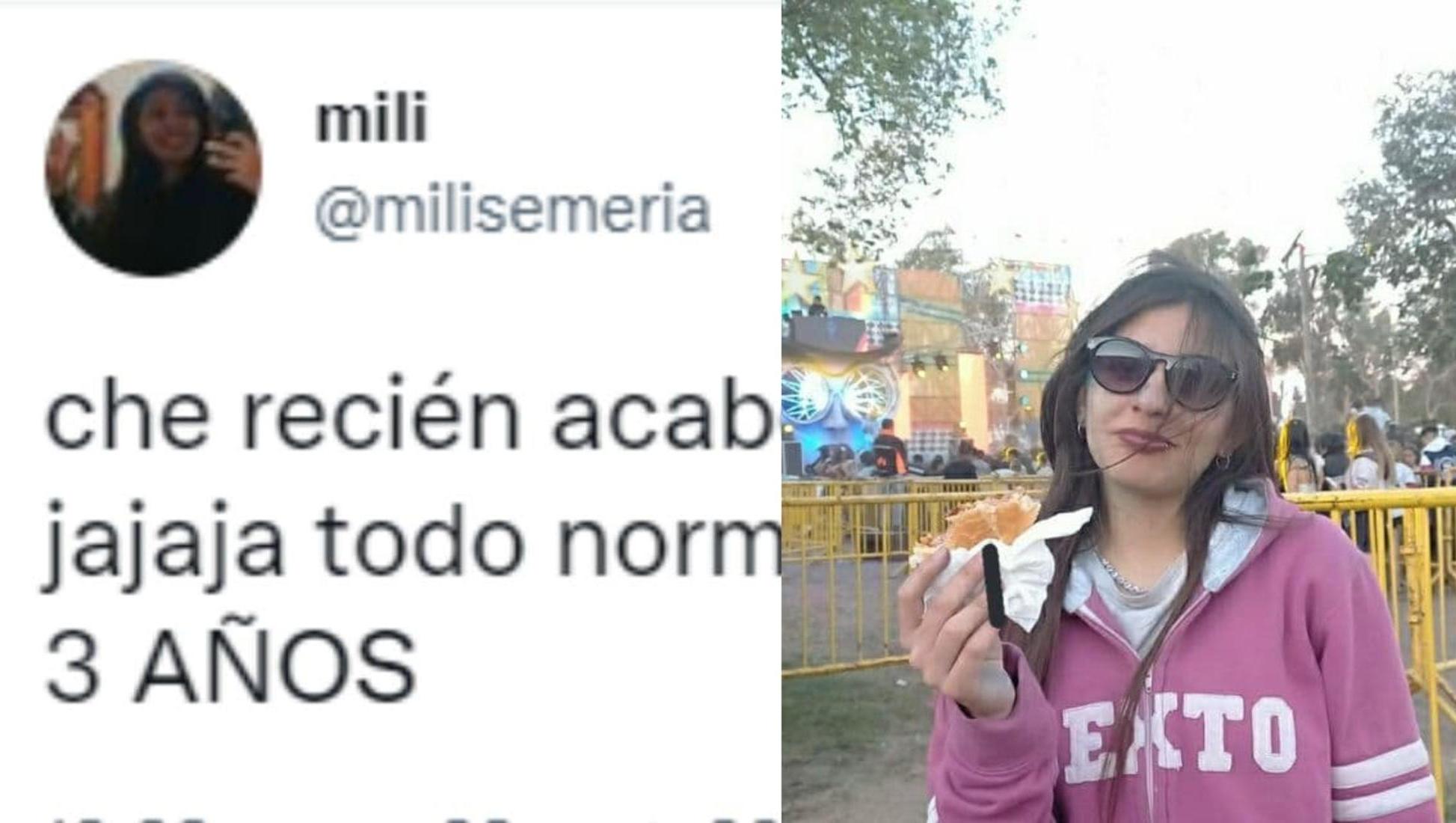 La chica contó en Twitter su desopilante historia. 