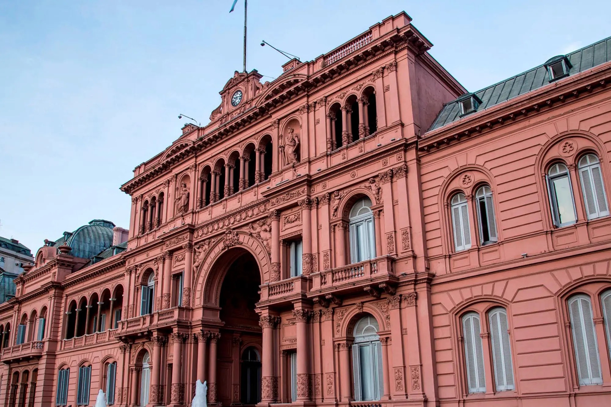 Distintos ministros y referentes del Frente de Todos estuvieron este martes en la Casa Rosada.