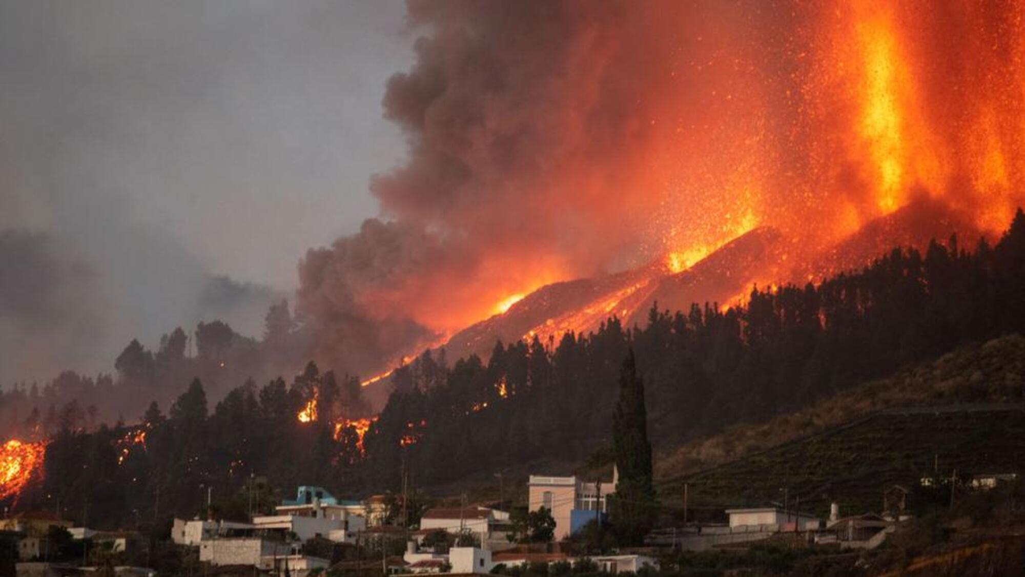 El volcán Cumbre Vieja, entró en erupción desde hace 11 días.