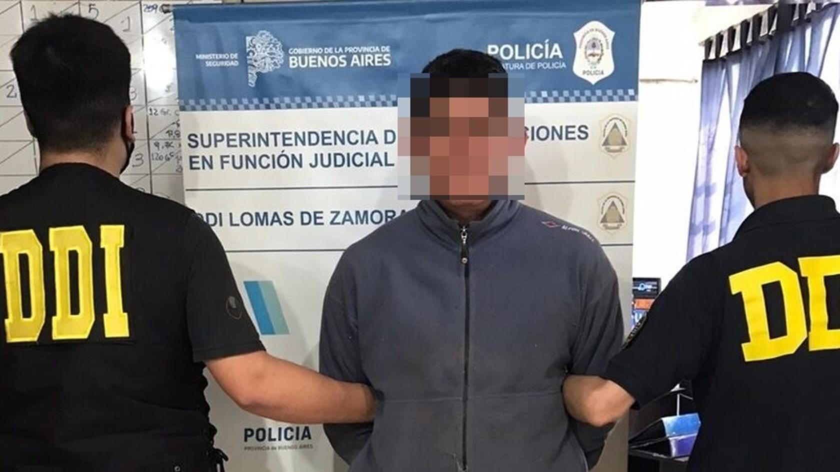 Este es el individuo que fue apresado por haber raptado y violado a la piba de 14 años.