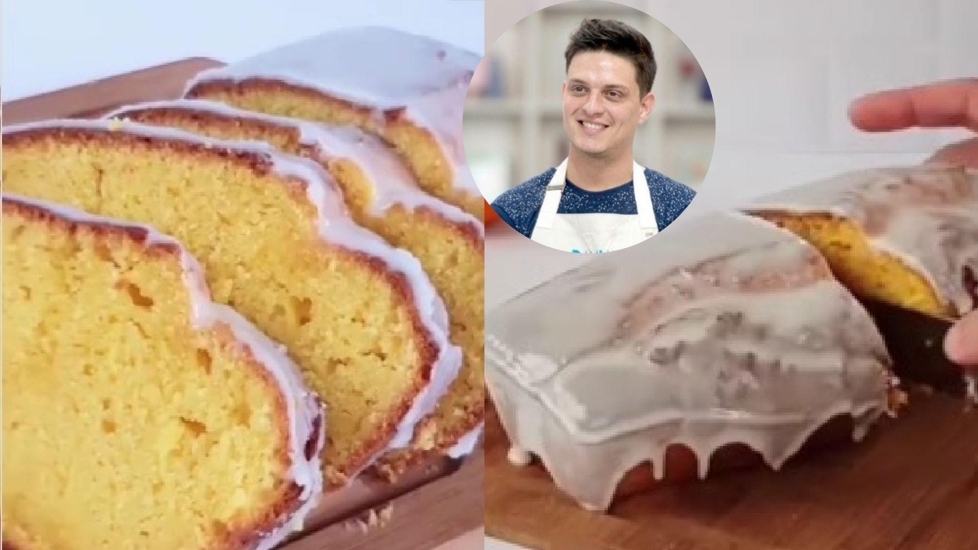 Damián Pier Basile, el ganador de Bake Off 2020, enseña el paso a paso para hacer un budín de mandarina en la licuadora.