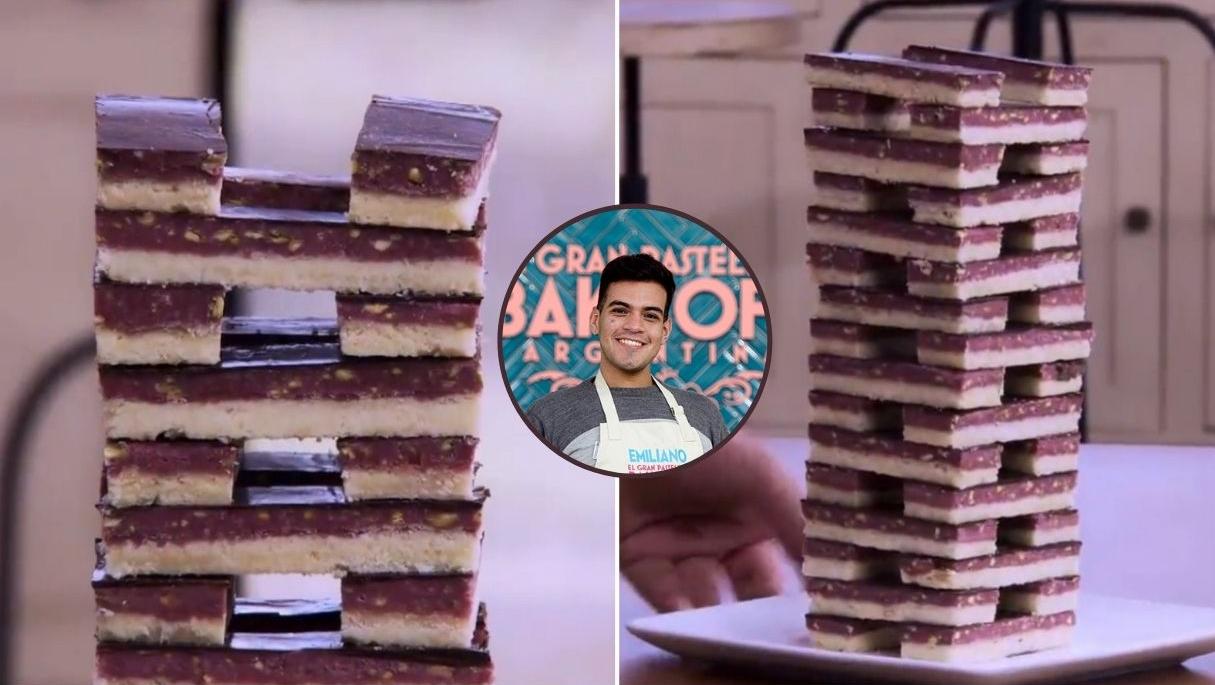 Emiliano se consagró el ganador del desafío múltiple de Bake Off por su exquisita versión de un shortbread.