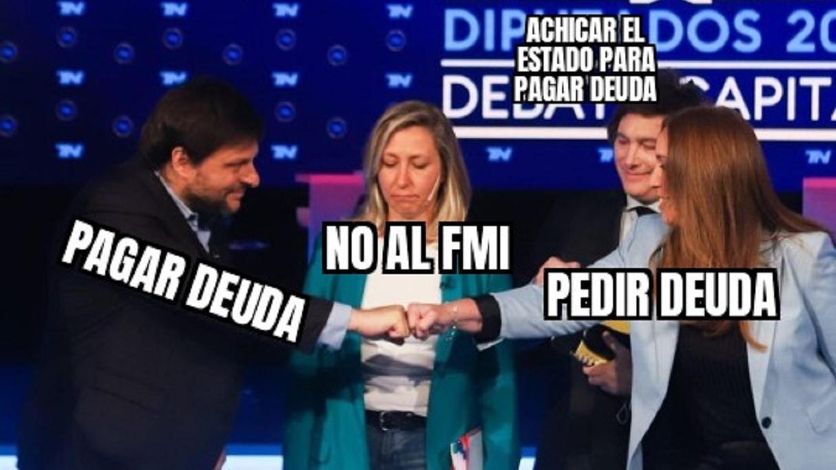 Los mejores memes del Debate Capital del que participaron los candidatos a diputados porteños.