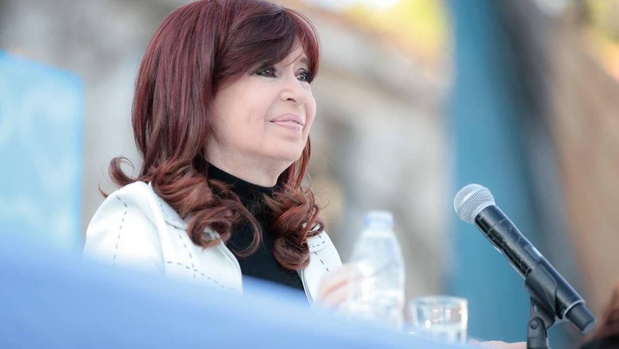 Cristina Kirchner cierra del Encuentro Nacional de Jóvenes de La Cámpora.