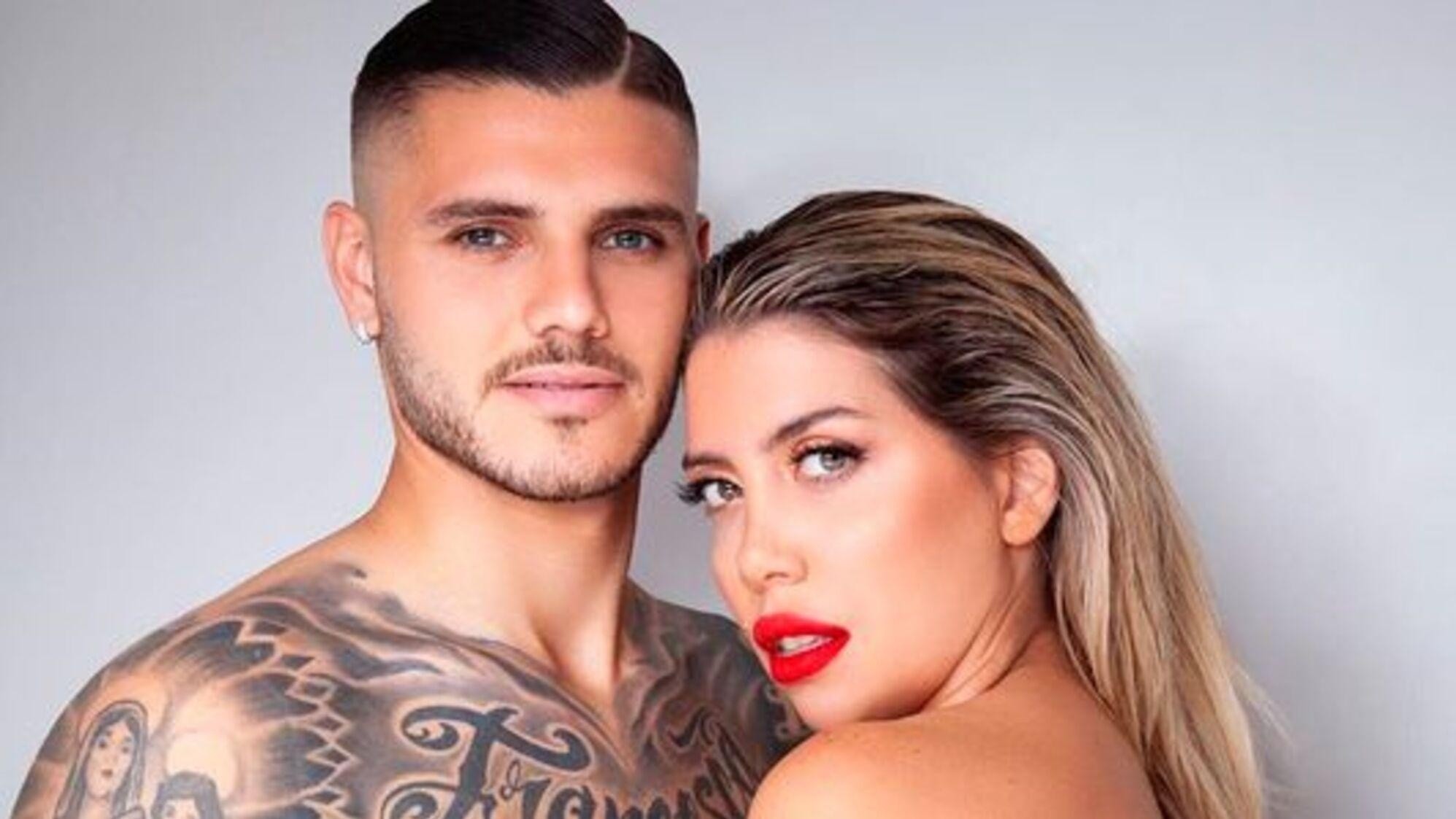 Wanda Nara y Mauro Icardi en crisis, con la China Suárez como tercera en discordia.