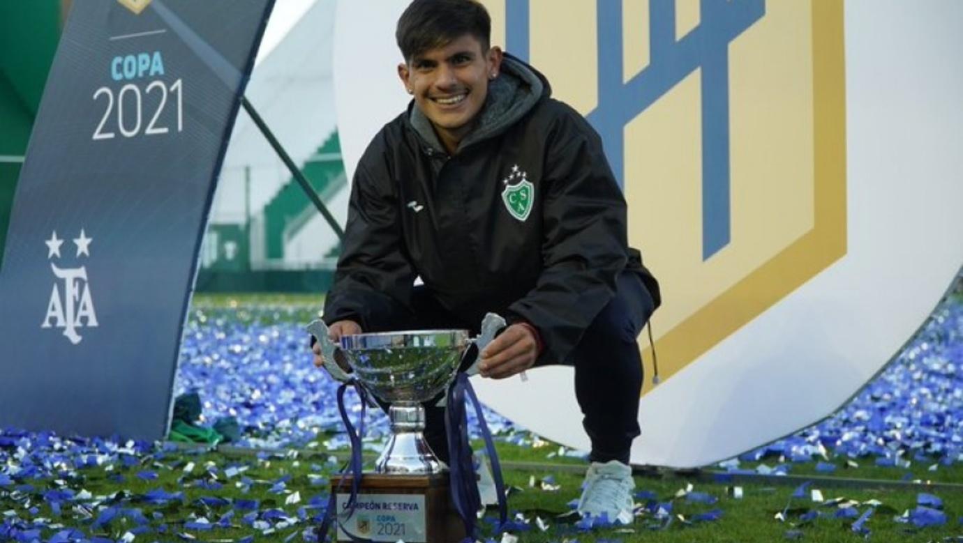 Gonzalo Durañy se consagró campeón con la reserva de Sarmiento de Junín (Archivo).