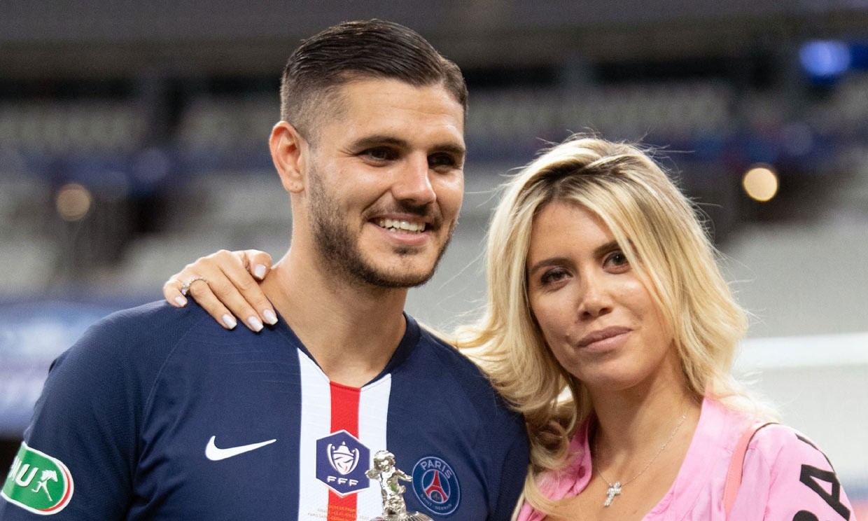 Mauro Icardi y Wanda Nara, reconciliados tras la crisis con la China Suárez.