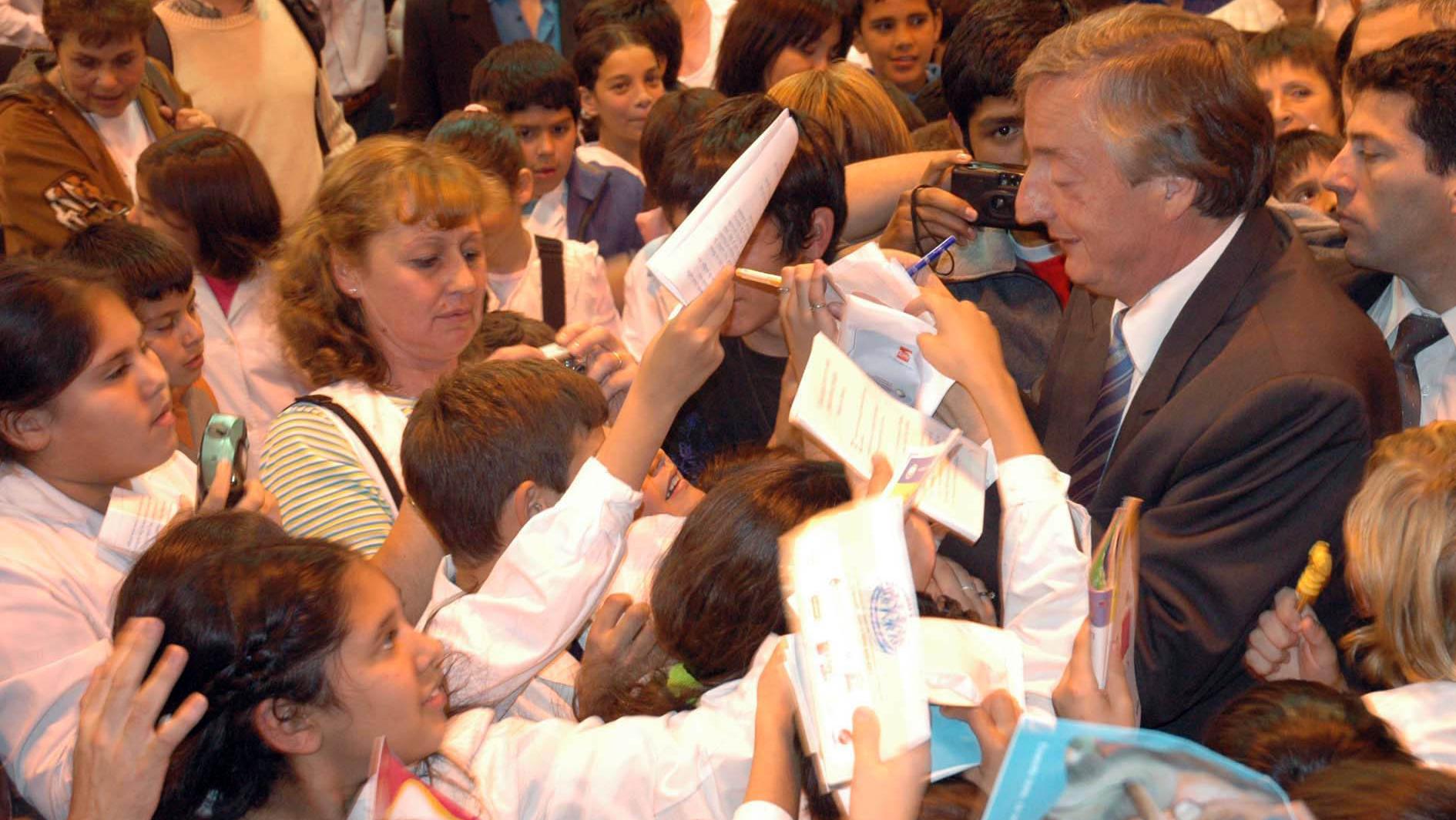 Néstor Kirchner fue presidente de Argentina entre mayo de 2003 y diciembre de 2007.