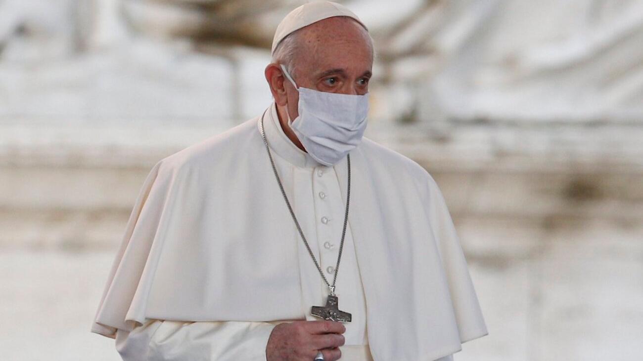 El Papa Francisco fue vacunado con la tercera dosis contra el coronavirus (Archivo).